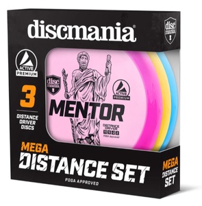 Diskgolfo diskų rinkinys Active Premium MEGADISTANCE 3 disc set